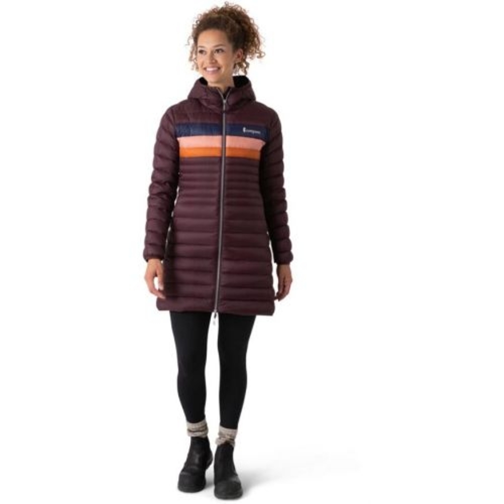 Cotopaxi Women's Puffer Jacket - Purple, Blue, Orange